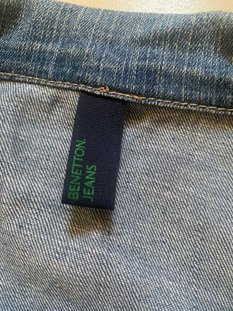 Modra riflovka, benetton,140