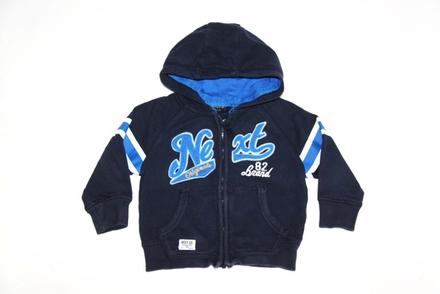 Tmavomodrá mikina next veľ. 12 - 18 mes. a, next,86