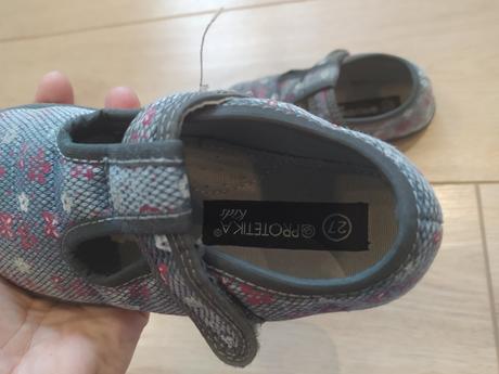 Papuče protetika barefoot raven grey (veľ.27), protetika,27