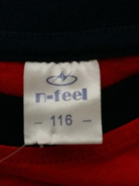 Chlapč. červené pyžamo kr fly, n-feel, 104-110, 110