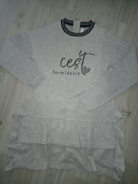 Strieborne saty s volanmi, coccodrillo,152