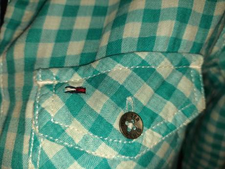 Dámska károvaná košeľa hilfiger denim veľ.s, tommy hilfiger,s