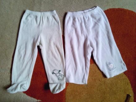 2ks detské pyžamkové nohavice, little bundle,86