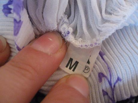 Dámska priesvitná blúzka, m, m