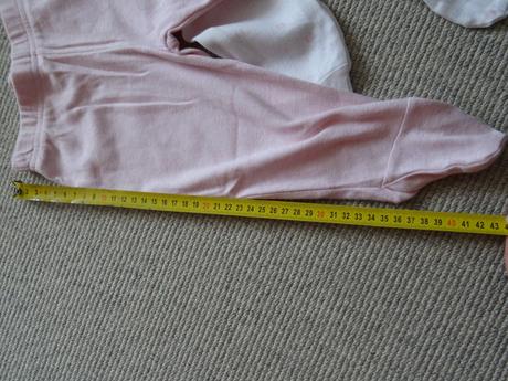 Tepláčky so spodnými nožkami+termobody 6-9m, f&f,74
