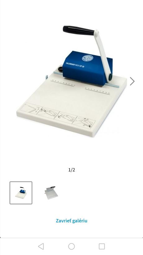 Výsekový nástroj cp20, 