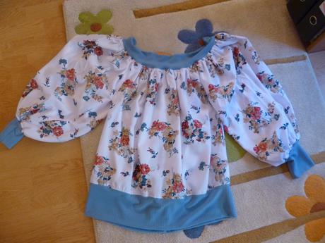 Kvetinová elegantna bluzka, m