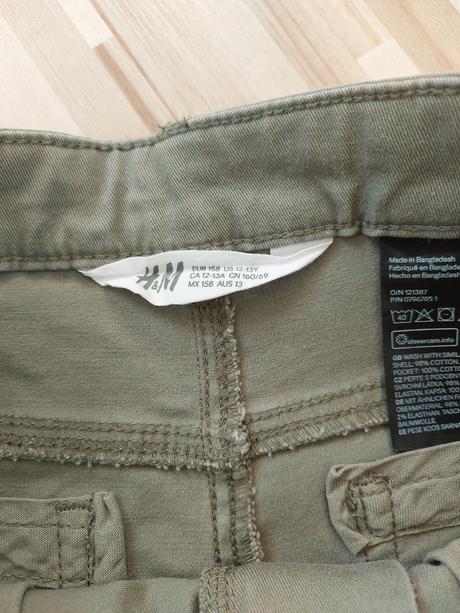 Krátke nohavice, h&m,158