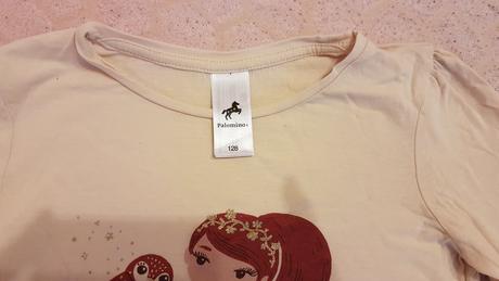 Dievčenské nohavice a tričko veľ.128, palomino,128