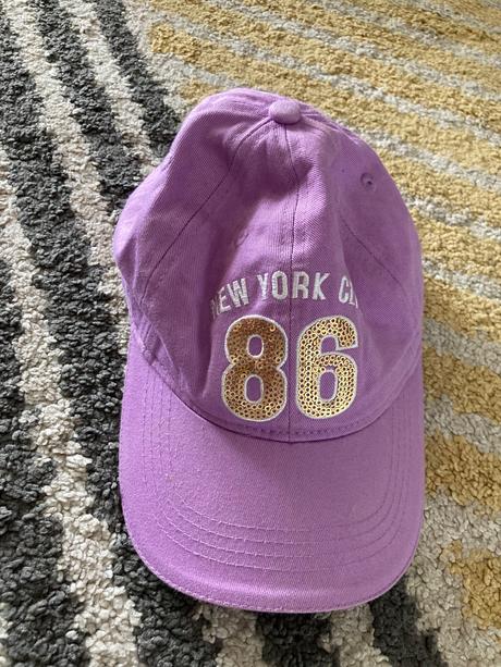 Fialová šiltovka lindex 116/128, lindex,116