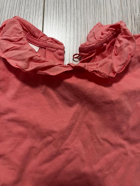 Ružové tričko s golierom, next,86