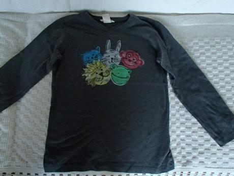 Tričko s olympijskými kruhmi, h&m,122