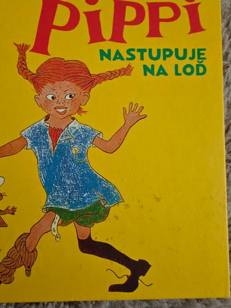 Kniha pippinastupuje na loď,