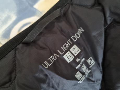 Čierna perová tenká dlhšia bunda xl, xl