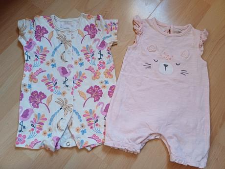 2x letný overal v.62 / 1-3mesiace, f&f,62