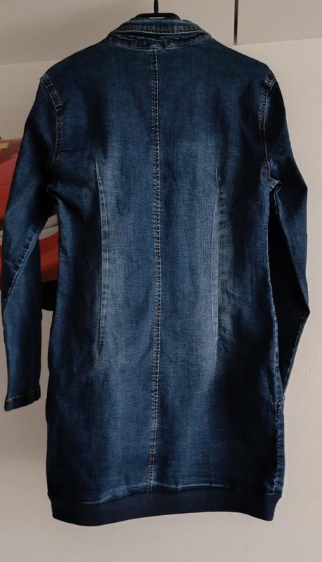 Riflové šaty, l / xl