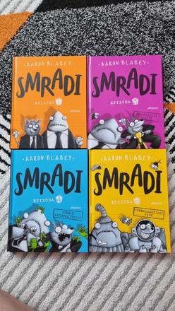 Knihy smradi 1, 3, 4, 5,