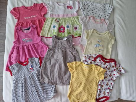 824ša_balicek leto dievcatko 62/68...15 ks, 50–62