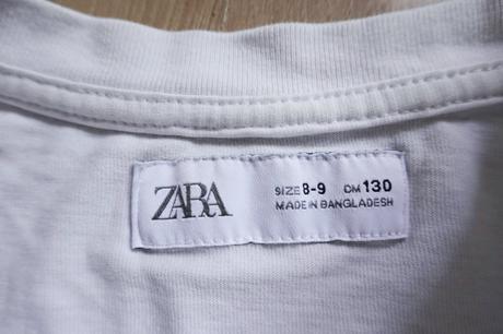 Biele tričko zara, zara,134