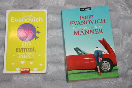 Janet evanovich a ine romany v nemcine, 