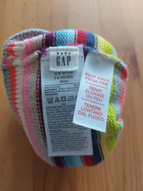 Čiapka gap 0-6mes., gap,56