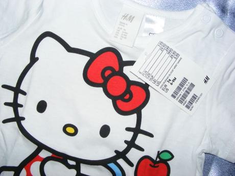 Tričko hello kitty zn. h&m, h&m,74