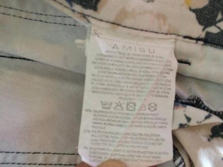 Kvietkované nohavice, amisu,34