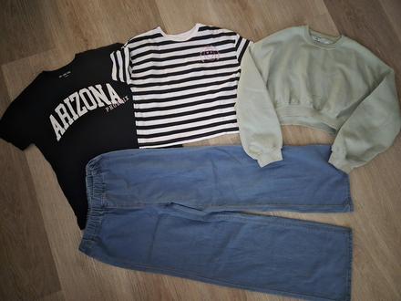 Balík oblečenia pre dievča, veľ. 158-164, 158–170