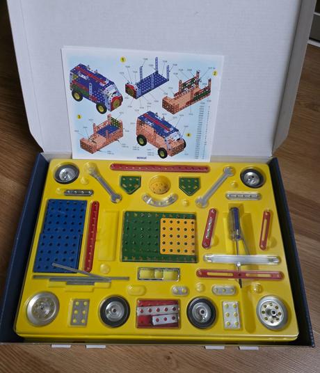 Stavebnica merkur -  veľká súprava veľ. 3, 