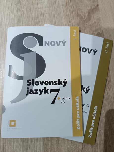 Slovenský jazyk pre 7. ročník - kniha pre učiteľa, 
