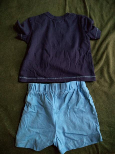 Súprava na leto-kraťasy+tričko, f&f,80