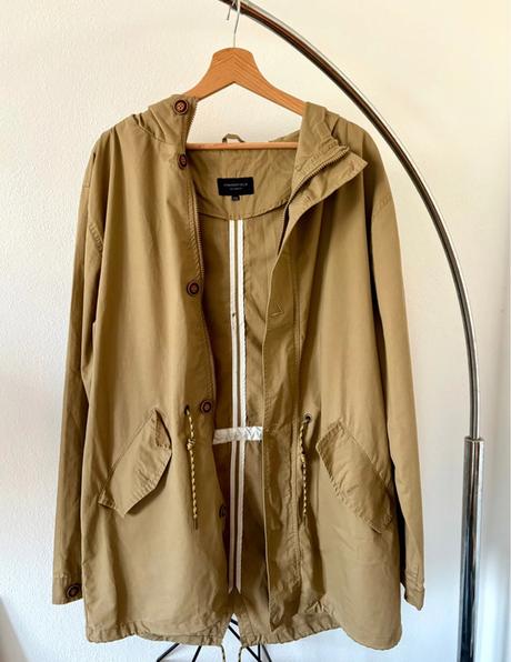 Pánska bunda, trenchcoat, xxl