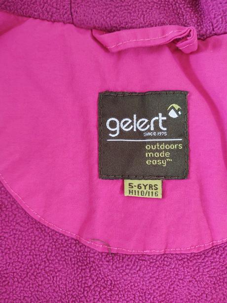 Dievčenská zimná bunda zn. gelert, veľ.110-116, gelert,110
