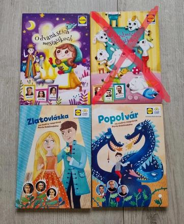 Rozprávky cd 4 ks,