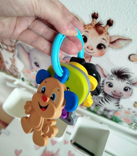 Fisher price kľúče so zvukom a svetlom, 