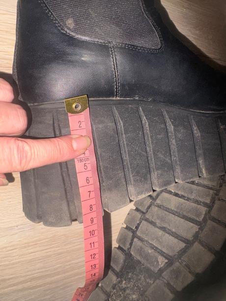 Čierne členkové čižmy xl platforme 40, bershka,40