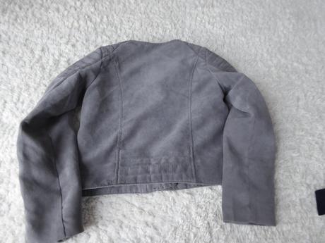 Semišová bunda hm, h&m,128