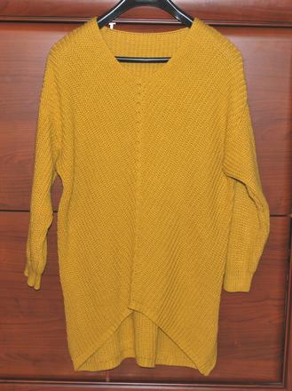 Dámsky predĺžený pulóver, 44