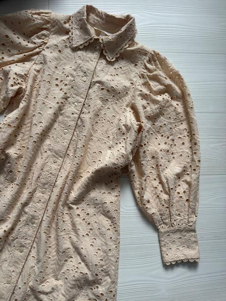 H&m - šaty s anglickou krajkou, h&m,s