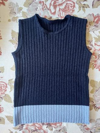 Chlapčenská štrikovaná vestička, 116
