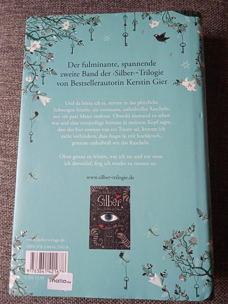 Kerstin gier - silber - das zweite buch der träume, 