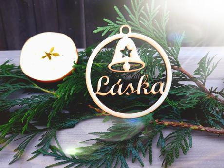 Vianočne ozdoby - drevené, 