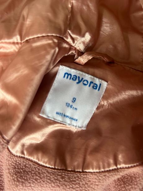 Zimný kabát mayoral dievčenský, mayoral,134