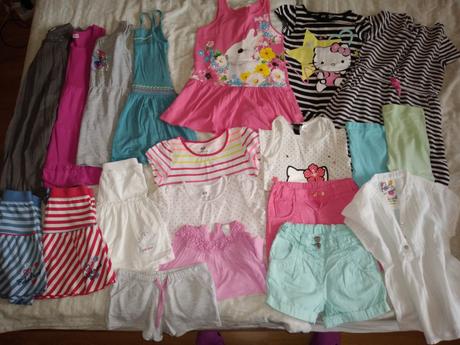 Balík letným veci 98/104/110/116, 104–116