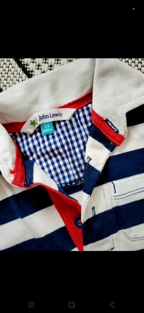 Polokošeľa john lewis na 3 až 6 mesiacov, john lewis,68