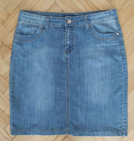 Džínsová sukňa, xl
