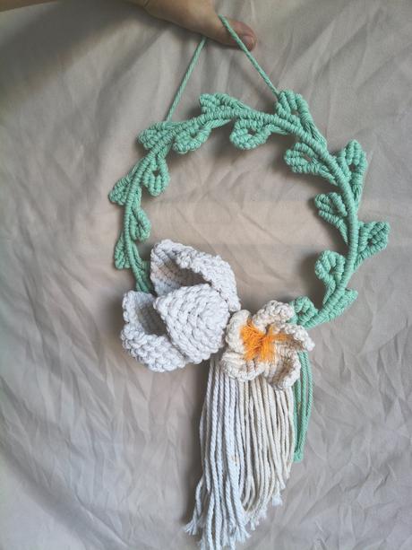 Macrame veniec, 