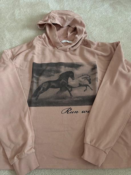 Mikina kôň, h&m,164