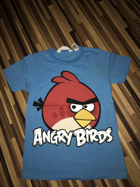 Tricko angry birds, h&m,116
