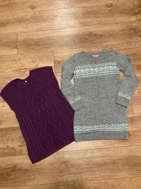 Svetríky(tuniky) 2ks, 140